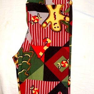 Lularoe Christmas Legging SM